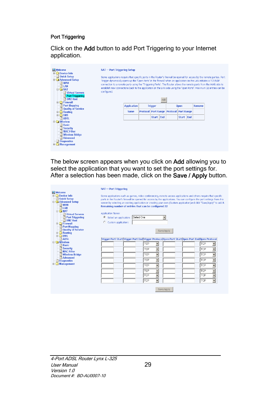 Lynx L-325 User Manual | Page 30 / 54