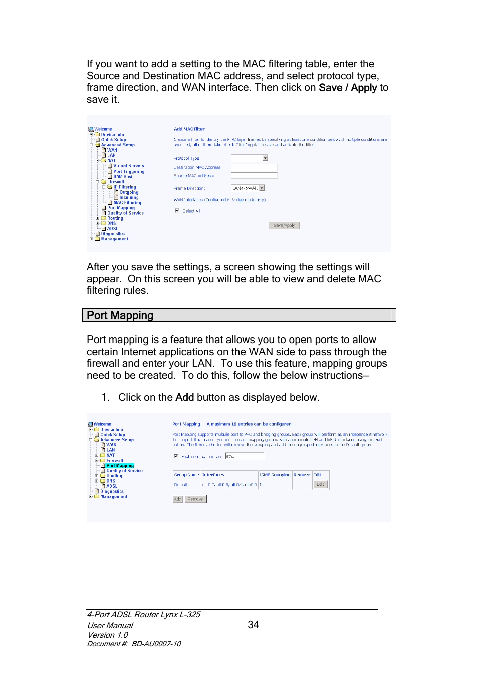 Lynx L-325 User Manual | Page 35 / 54