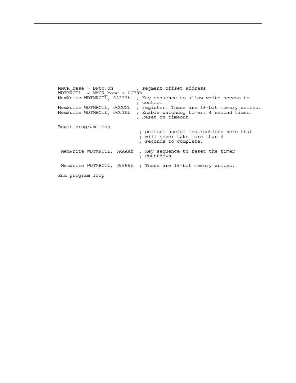 Watchdog timer | Lynx EPM-4 User Manual | Page 41 / 53