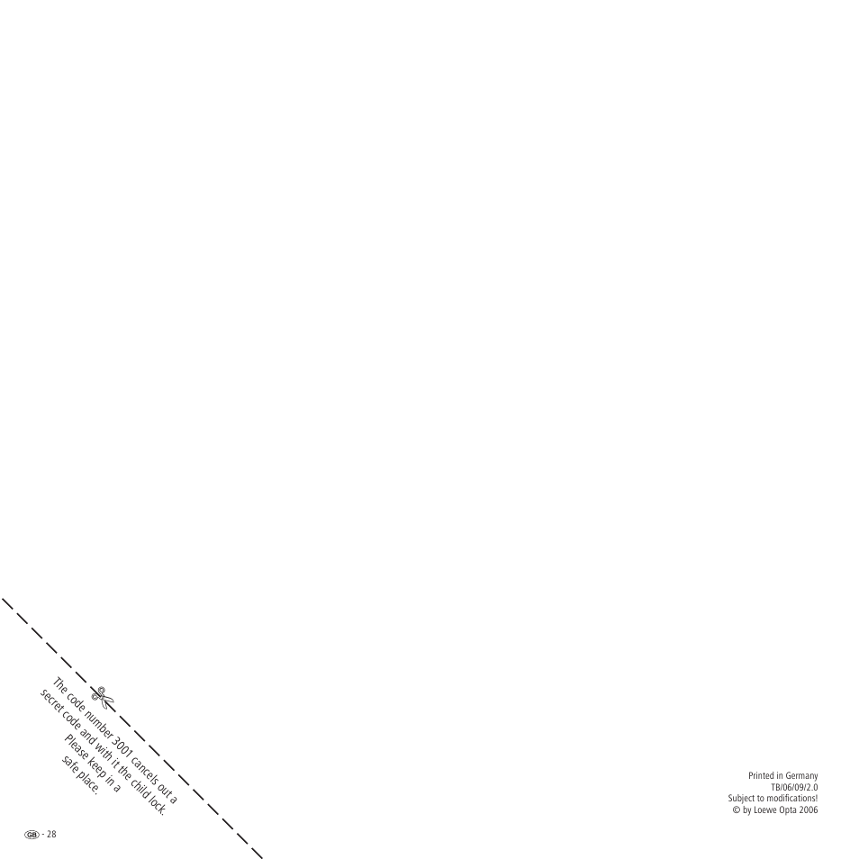 Loewe Xelos A 20 DVB-T User Manual | Page 28 / 28