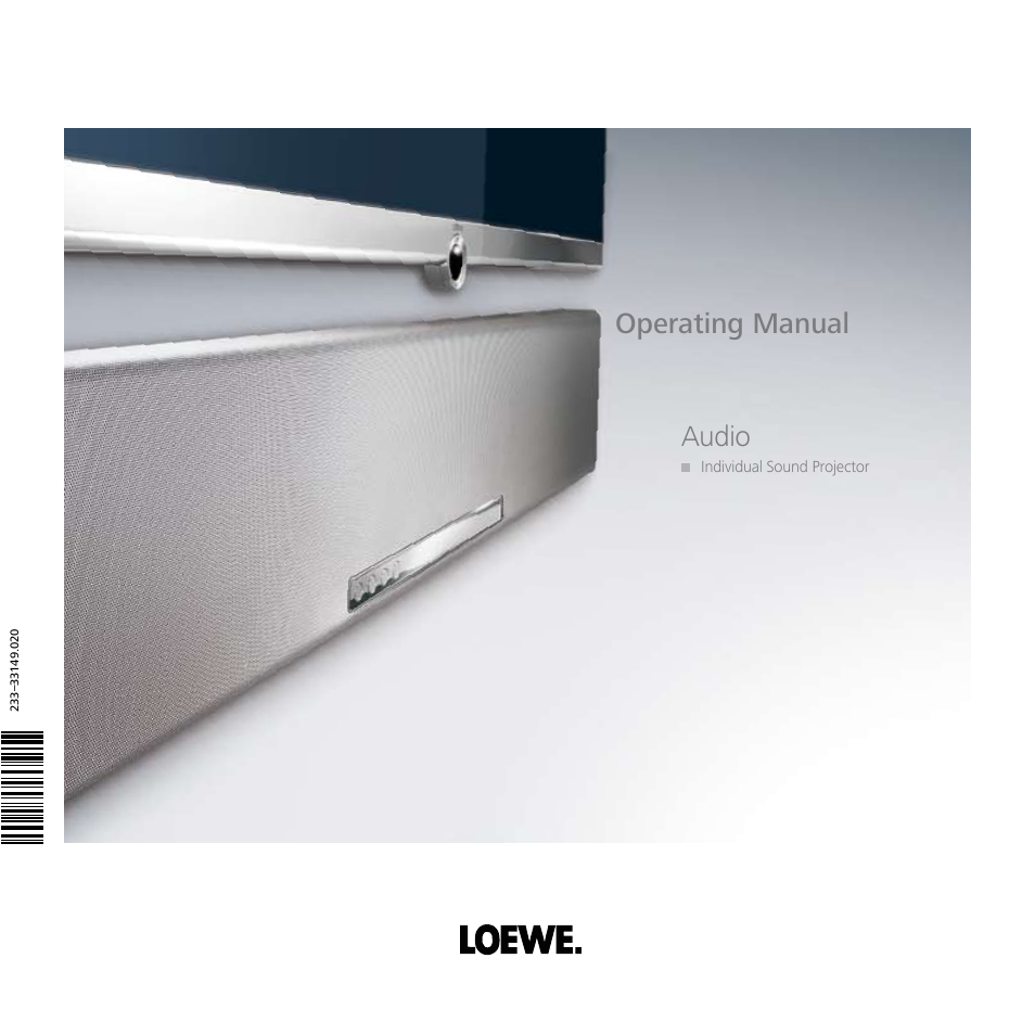 Loewe Individual Sound Projector User Manual | 30 pages