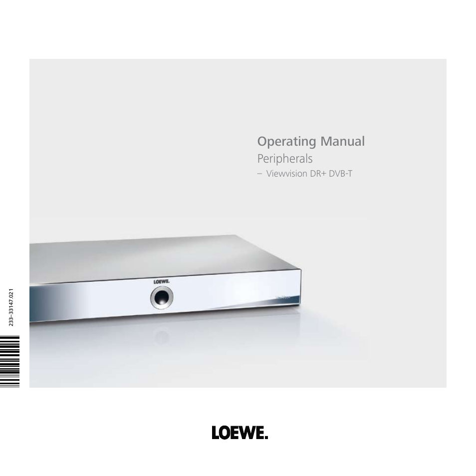 Loewe Viewvision DR+DVB-T User Manual | 71 pages
