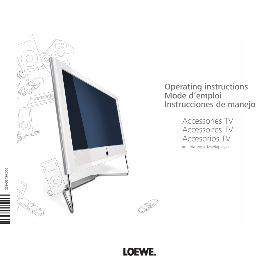 Loewe Network Mediaplayer Accessories TV User Manual | 22 pages