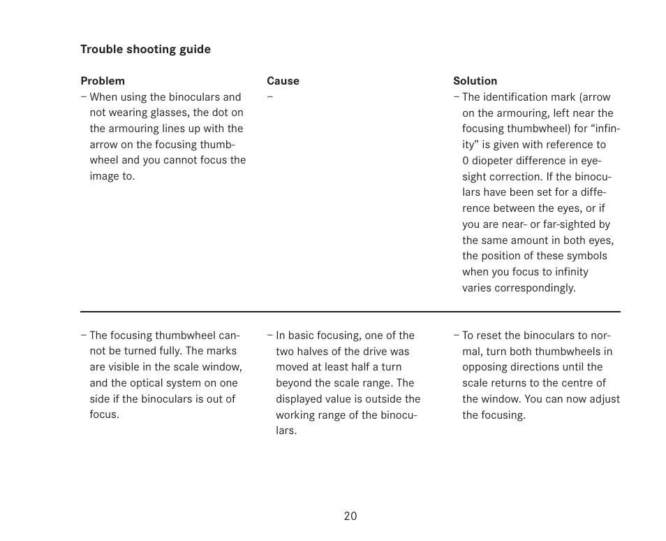 LEICA TRINOVID 7/8/10 X 42 BN User Manual | Page 24 / 77