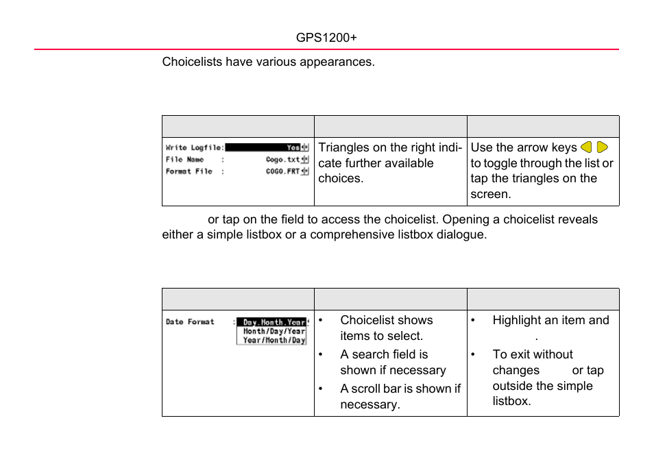 LEICA GPS1200 User Manual | Page 30 / 152