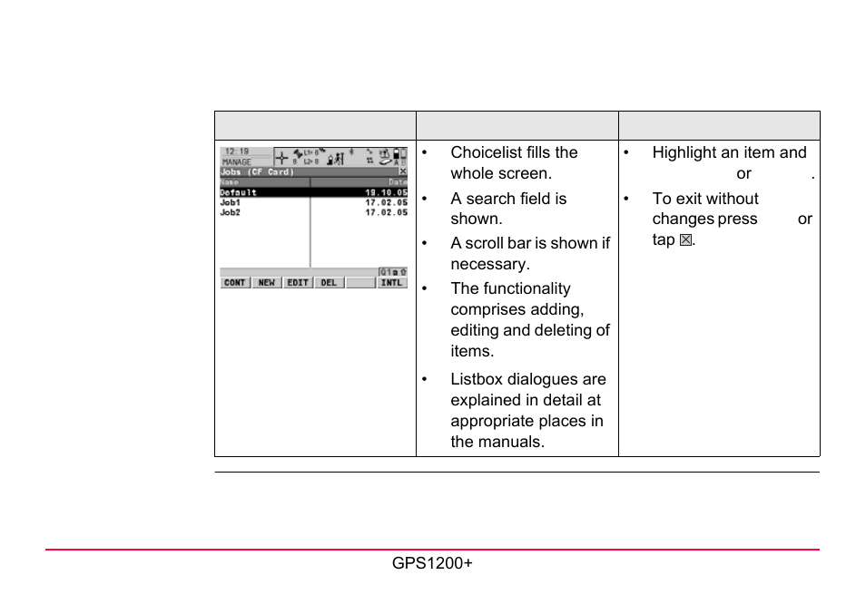 LEICA GPS1200 User Manual | Page 31 / 152
