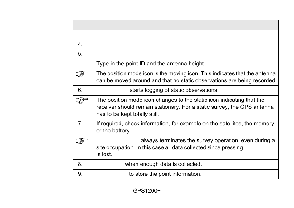 LEICA GPS1200 User Manual | Page 61 / 152