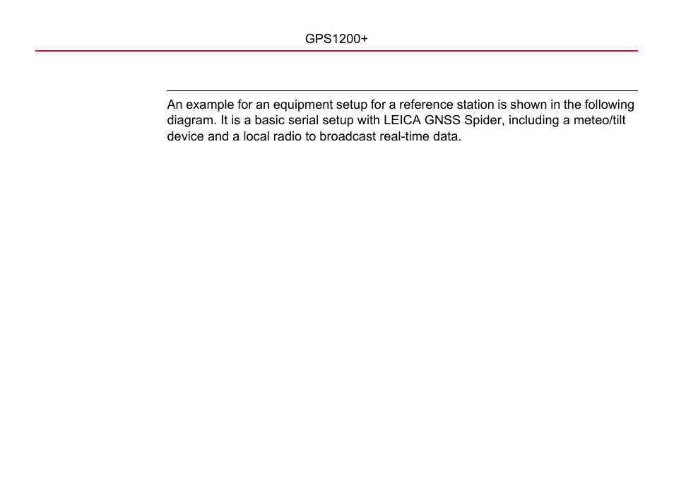 2 equipment setup | LEICA GPS1200 User Manual | Page 68 / 152
