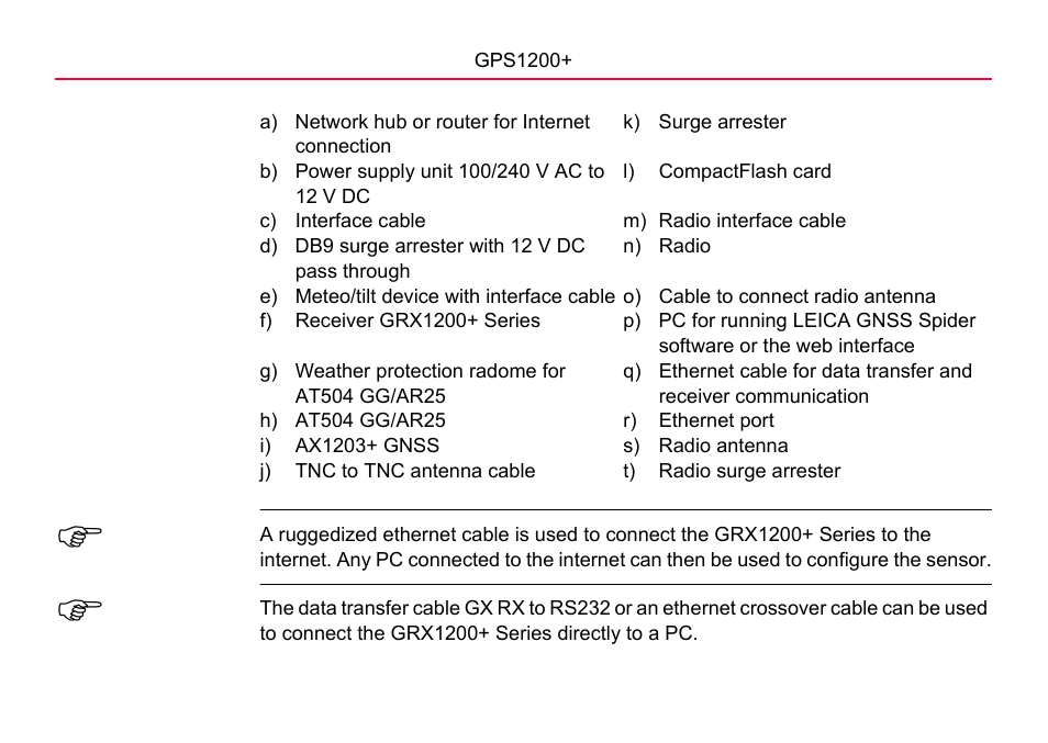 LEICA GPS1200 User Manual | Page 70 / 152
