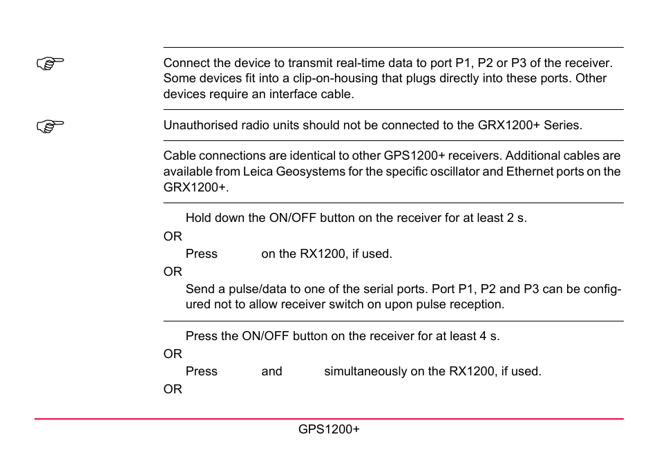 LEICA GPS1200 User Manual | Page 71 / 152