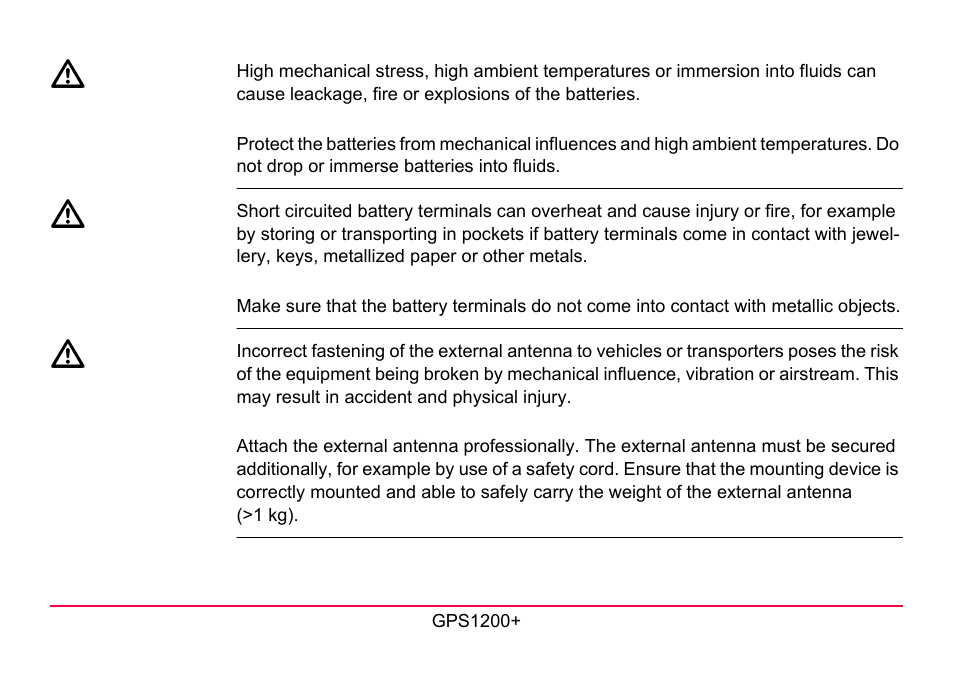 LEICA GPS1200 User Manual | Page 95 / 152