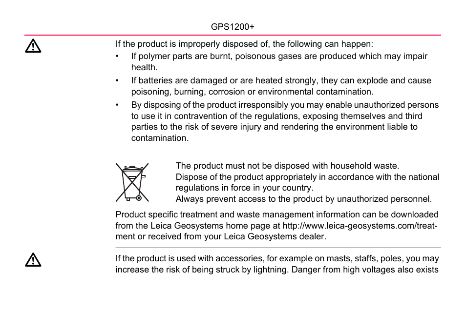 LEICA GPS1200 User Manual | Page 96 / 152
