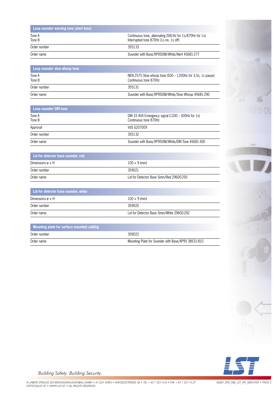 LST 45681-290 User Manual | Page 2 / 2