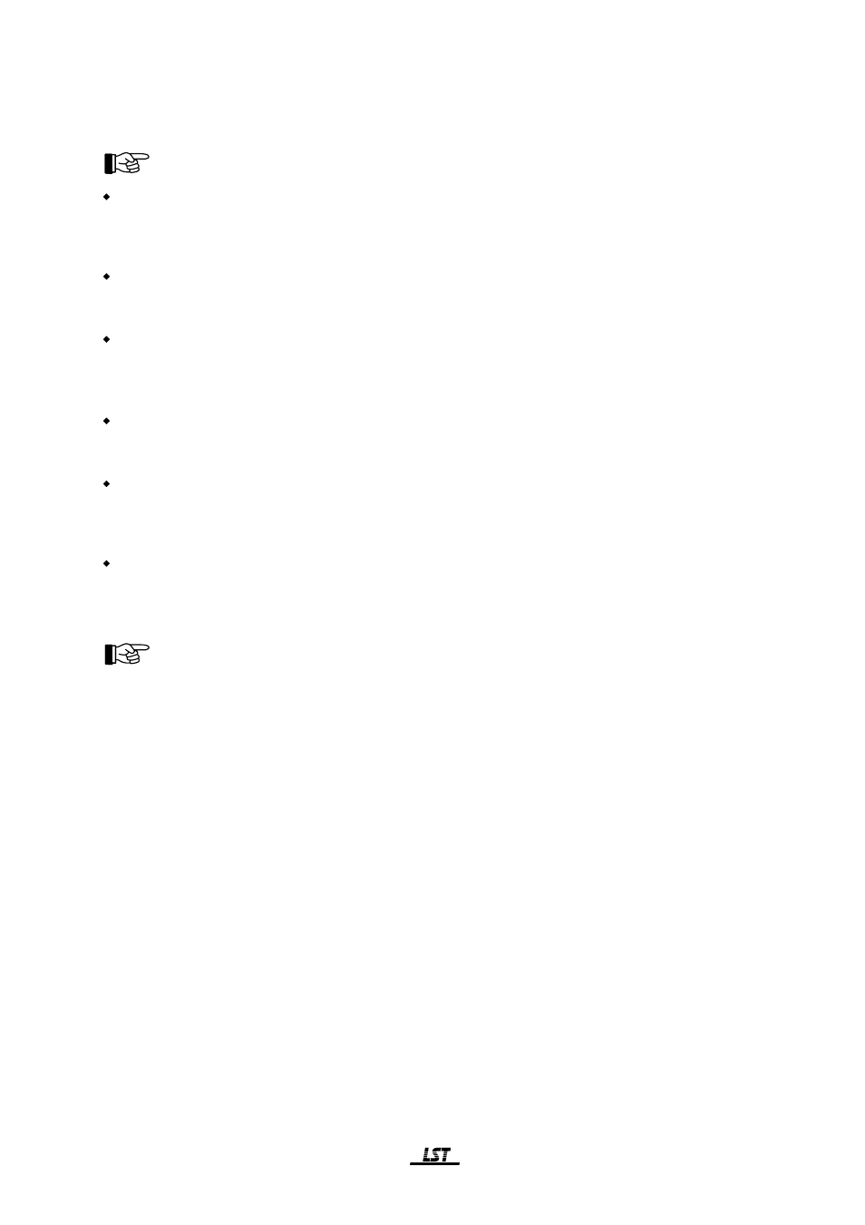 LST 0130 User Manual | Page 34 / 73