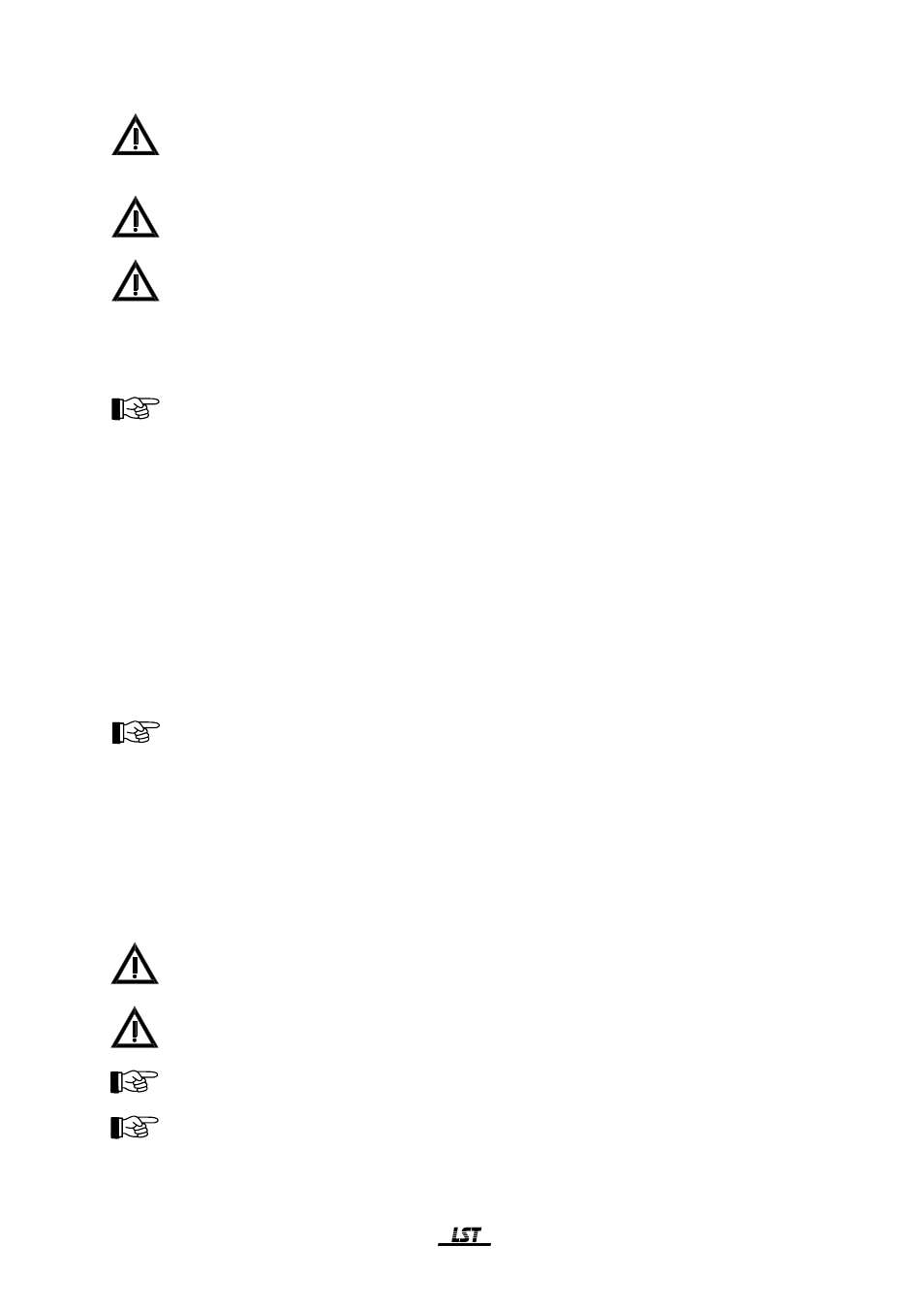 LST 0130 User Manual | Page 40 / 73