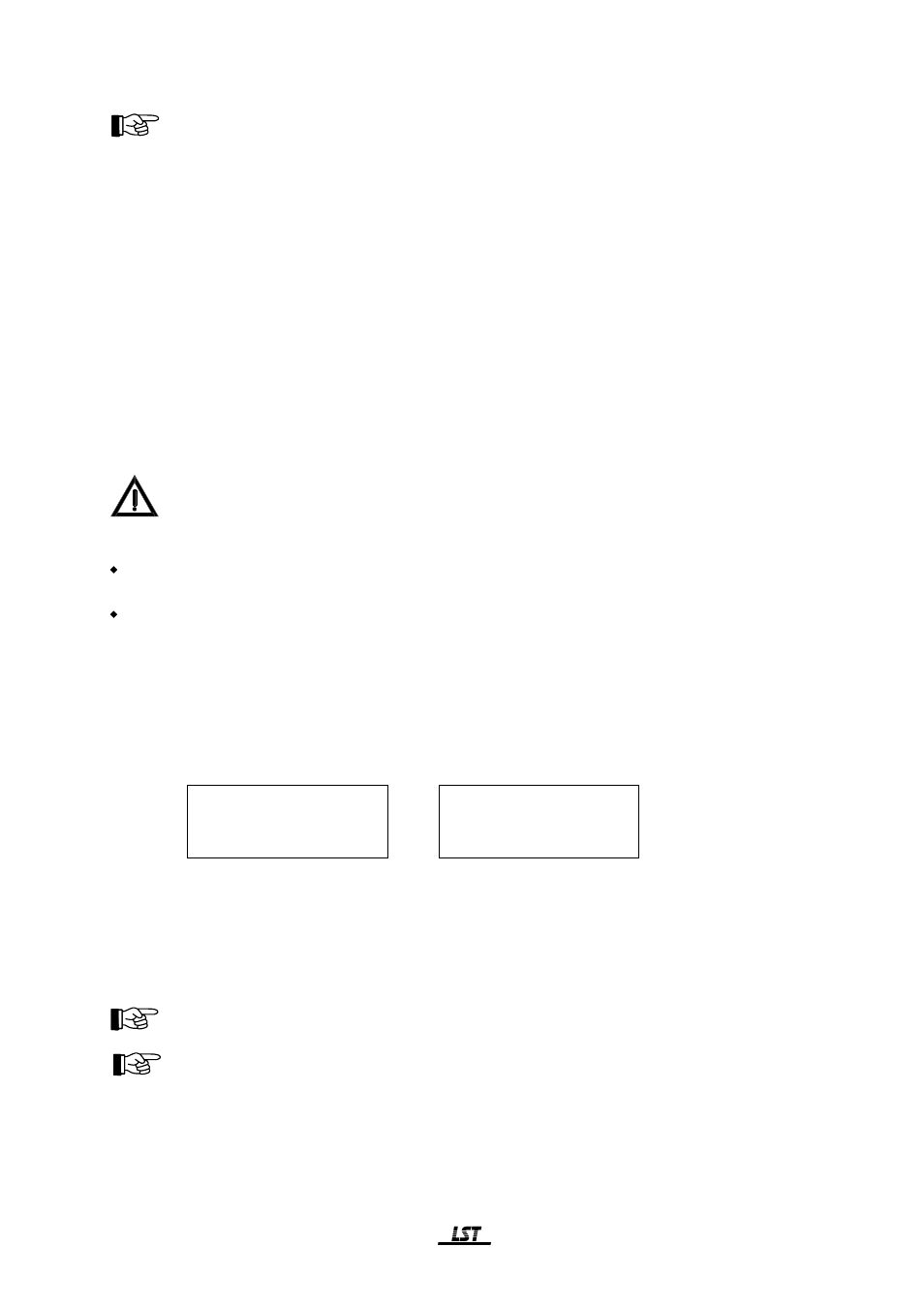 1 normal condition, 2 fire alarm condition | LST 0130 User Manual | Page 50 / 73