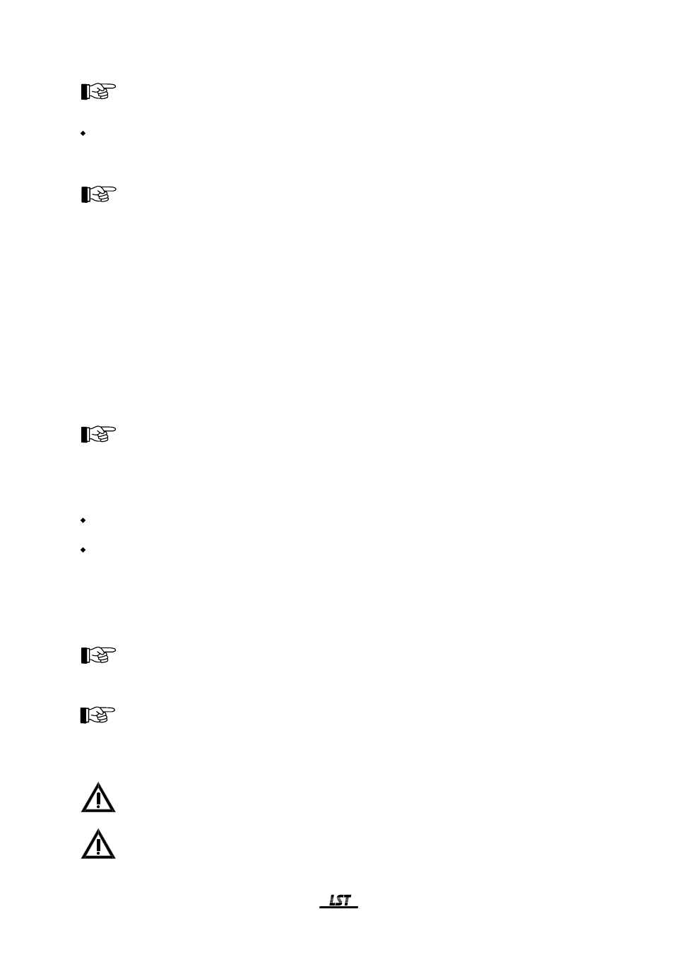LST 0130 User Manual | Page 54 / 73