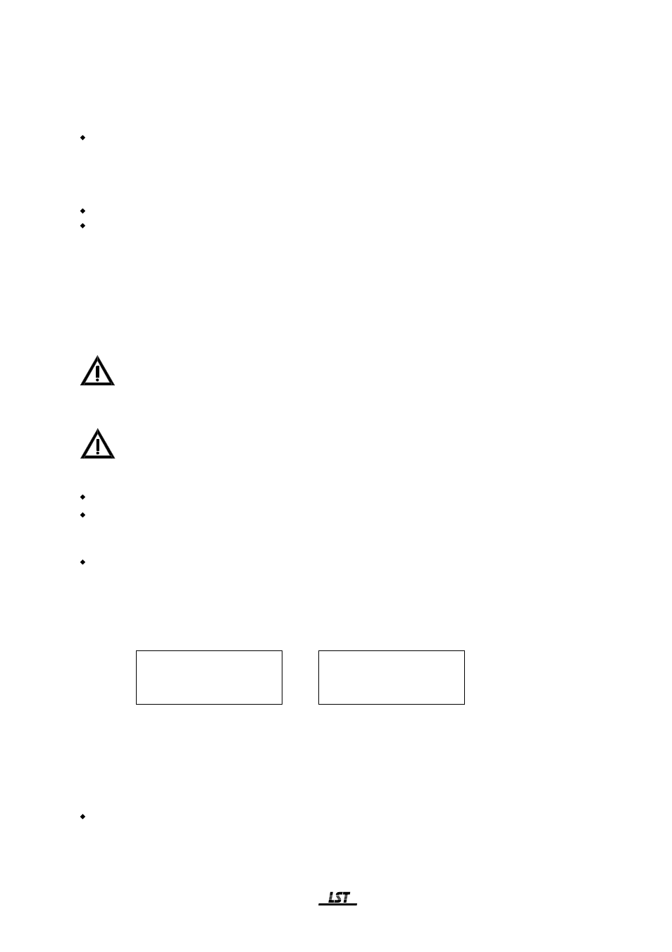 5 fault-message condition | LST 0130 User Manual | Page 58 / 73