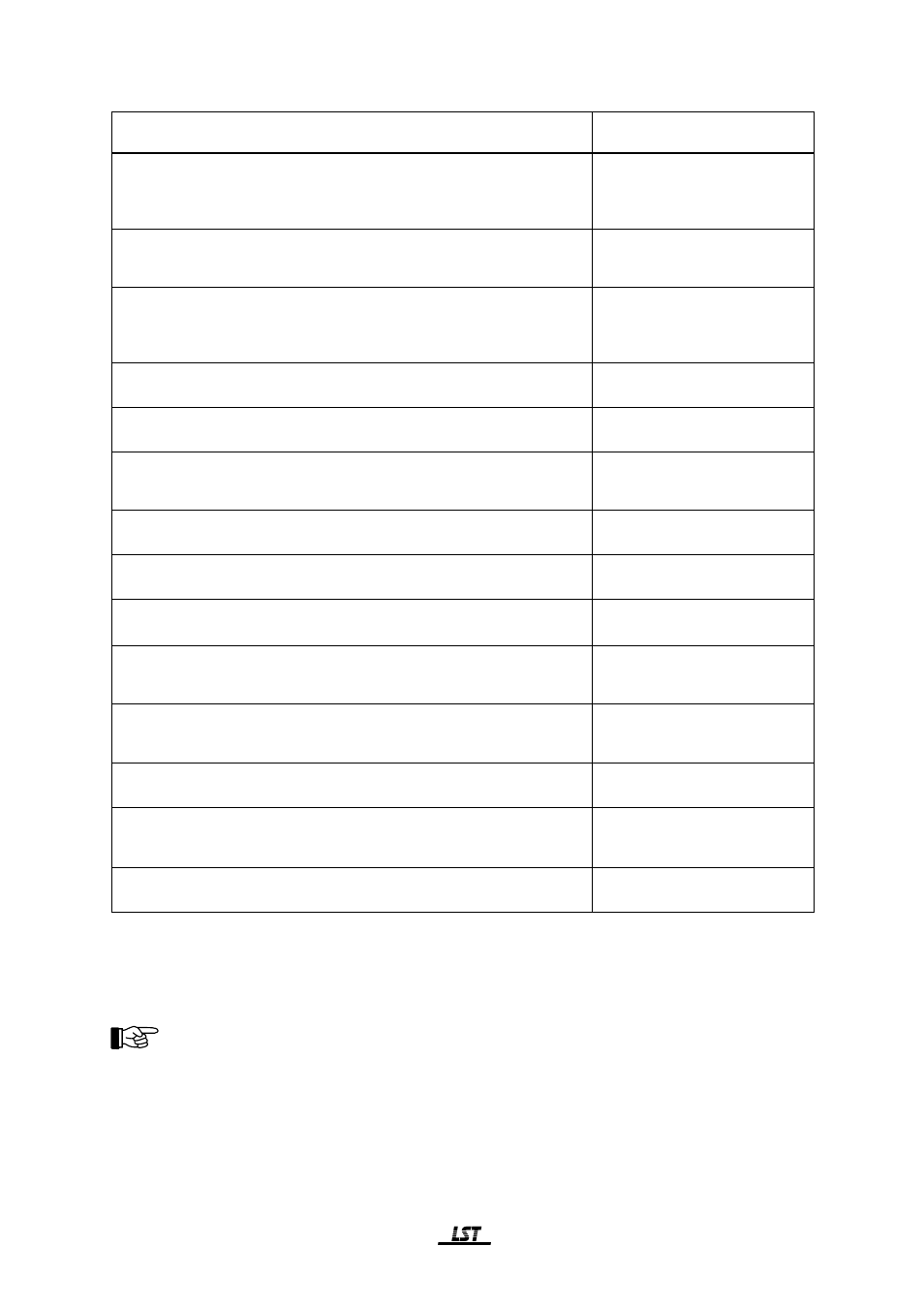 LST 0130 User Manual | Page 60 / 73