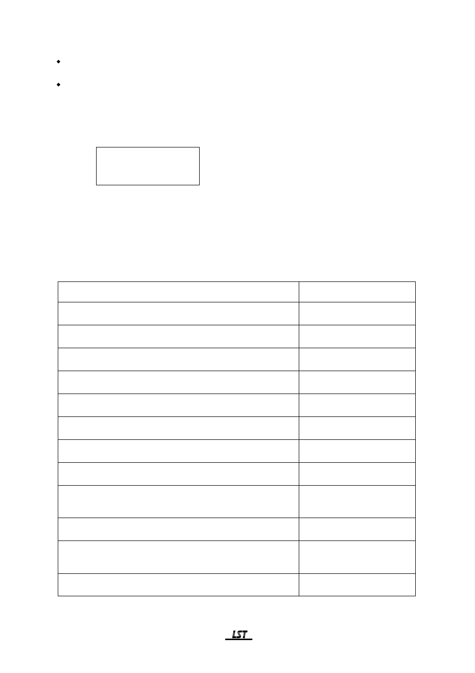LST 0130 User Manual | Page 62 / 73