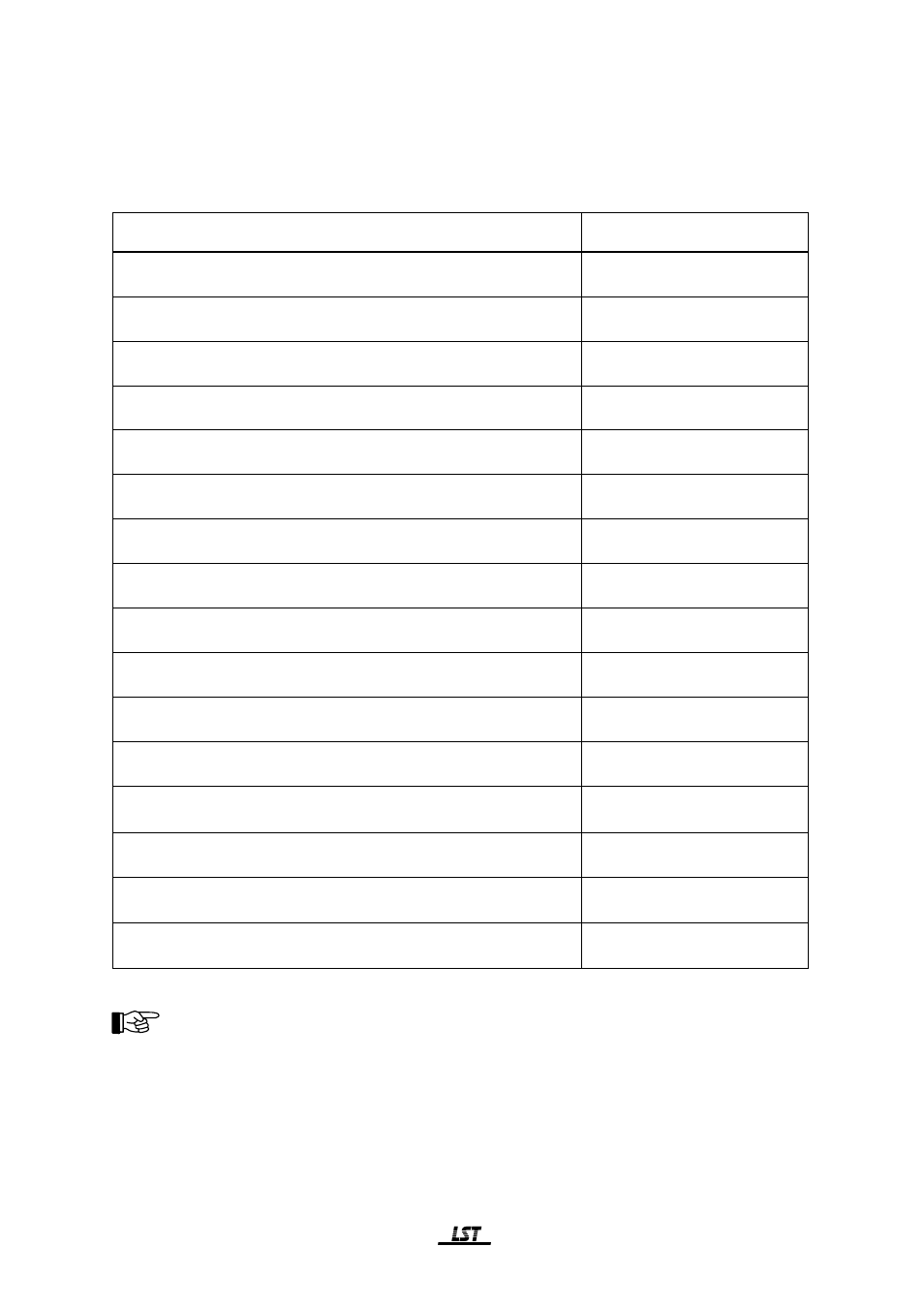 LST 0130 User Manual | Page 64 / 73