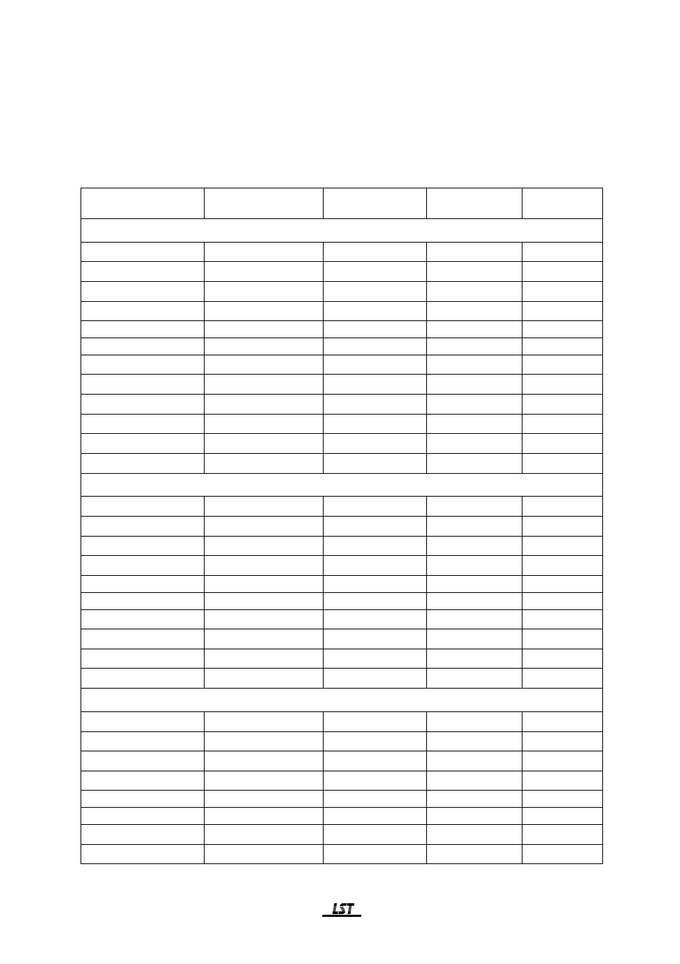 LST 0130 User Manual | Page 68 / 73