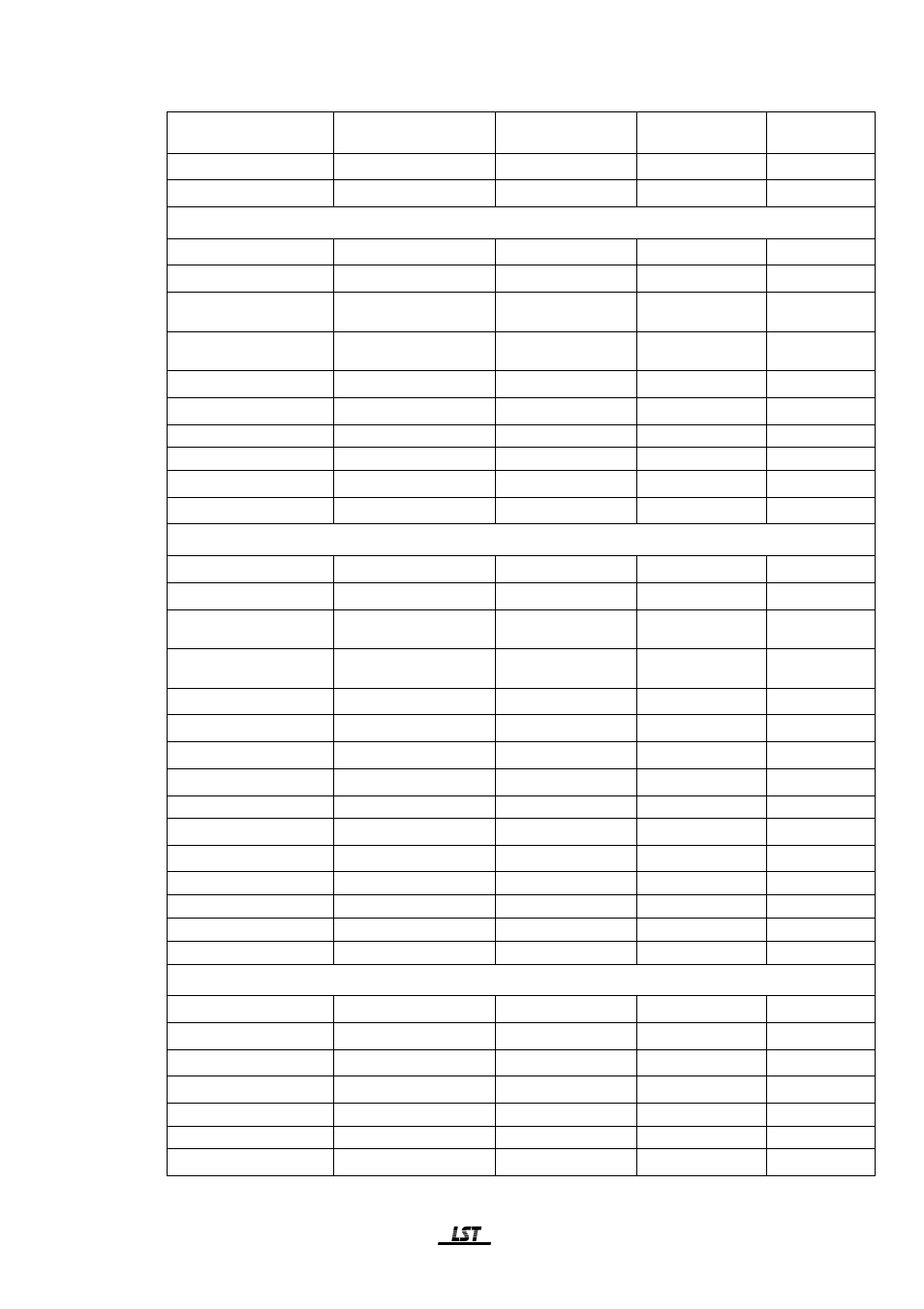 LST 0130 User Manual | Page 69 / 73