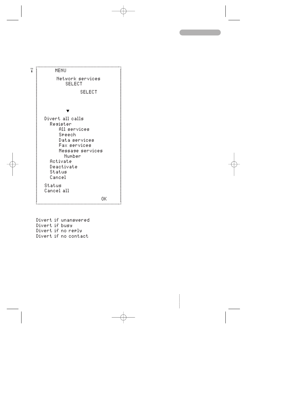 Call divert | Bosch 718 User Manual | Page 27 / 44