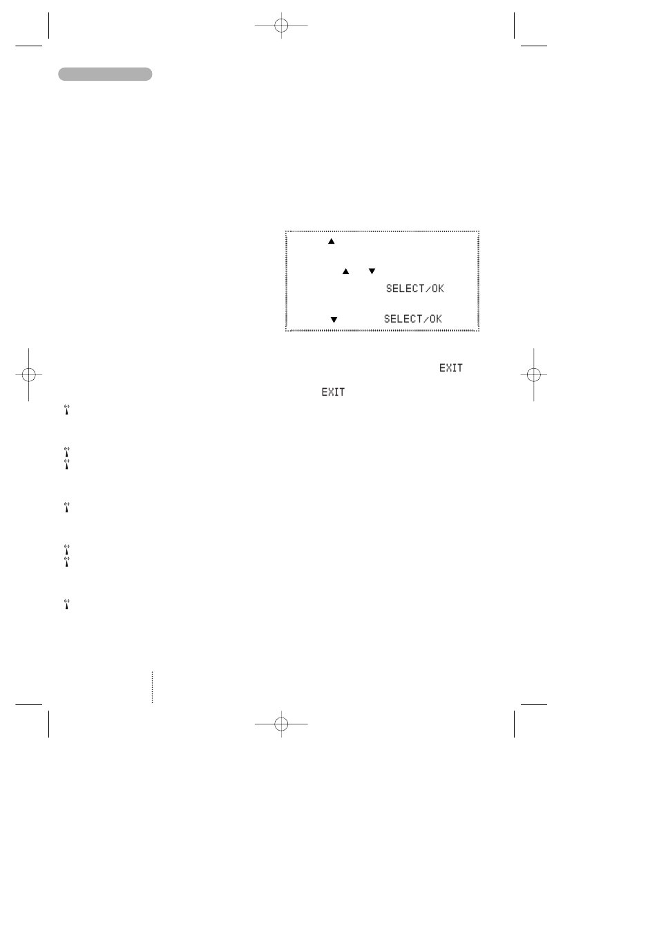 List menu system | Bosch 738 User Manual | Page 18 / 44