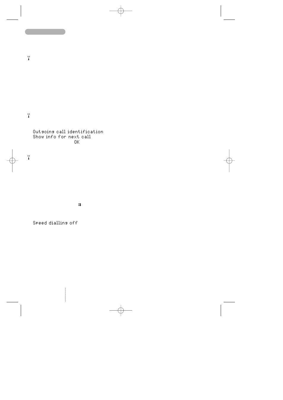 Supplementary network services | Bosch 738 User Manual | Page 30 / 44