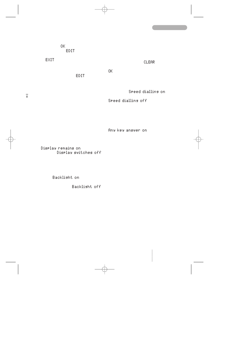 Phone setup | Bosch 738 User Manual | Page 33 / 44