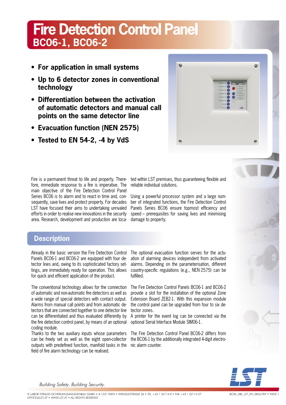 LST BC06-2 User Manual | 4 pages