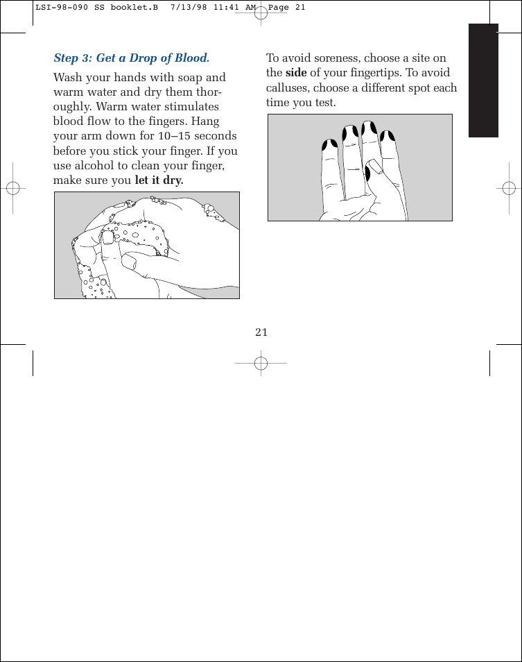 Lifescan SureStep blood glucose monitoring system User Manual | Page 29 / 77