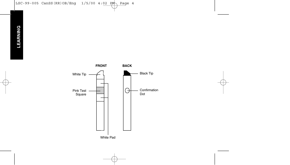 Surestep, Test strips | Lifescan SureStep User Manual | Page 15 / 90