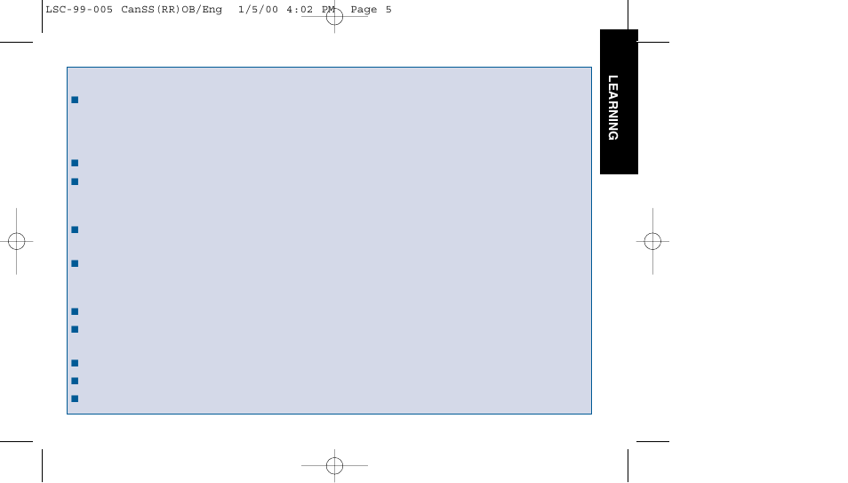 Lifescan SureStep User Manual | Page 16 / 90