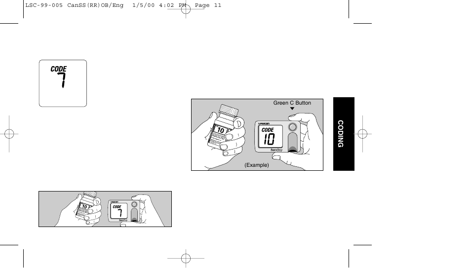 Lifescan SureStep User Manual | Page 22 / 90