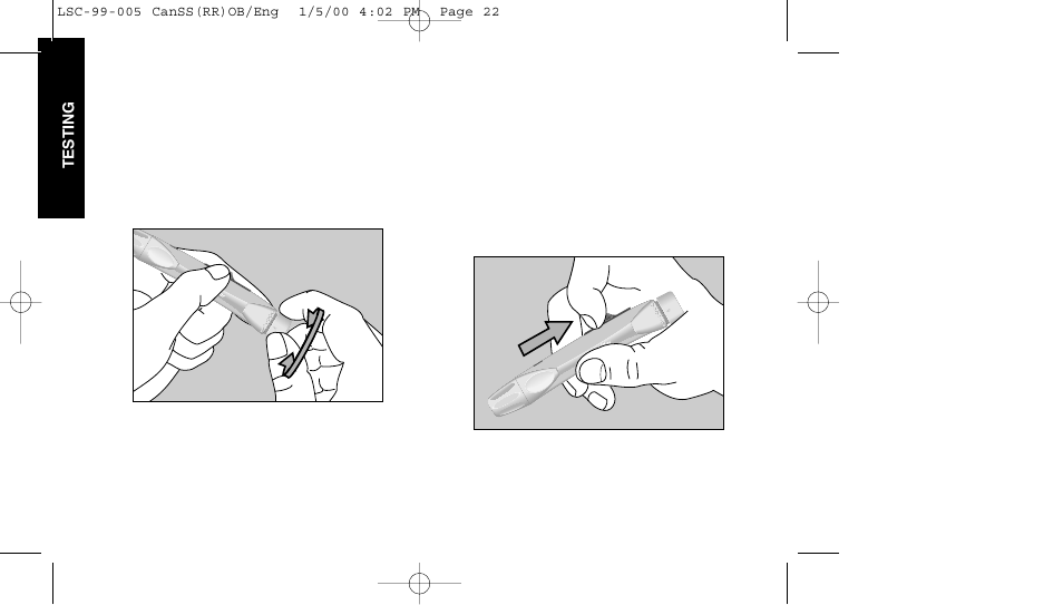 Lifescan SureStep User Manual | Page 33 / 90