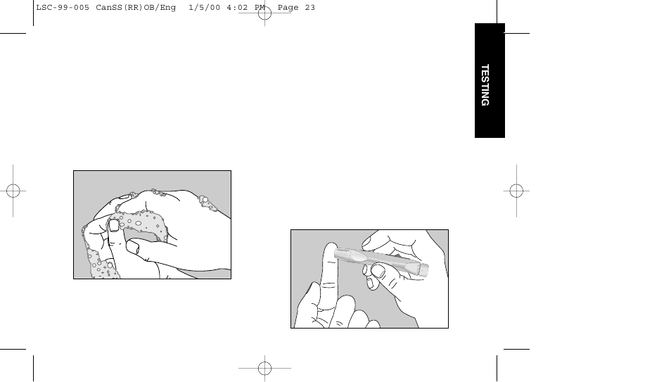 Lifescan SureStep User Manual | Page 34 / 90