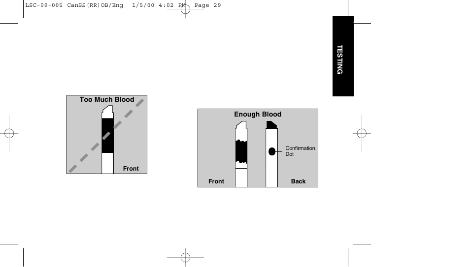 Lifescan SureStep User Manual | Page 40 / 90