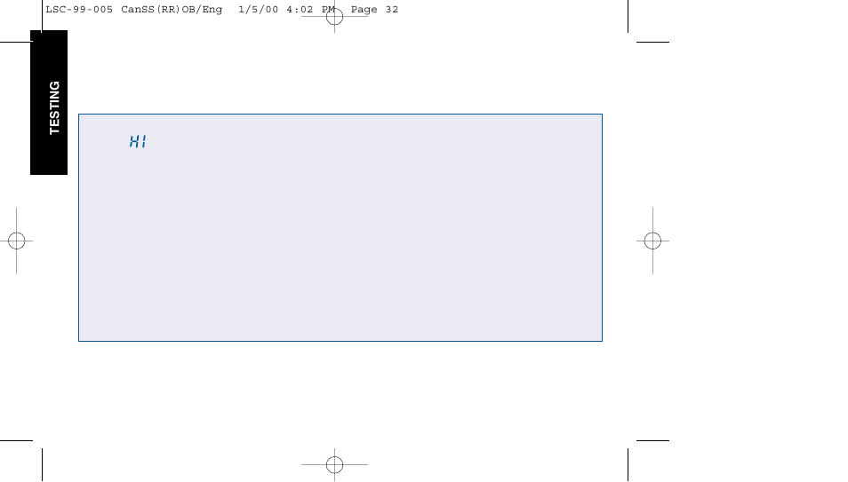 Lifescan SureStep User Manual | Page 43 / 90