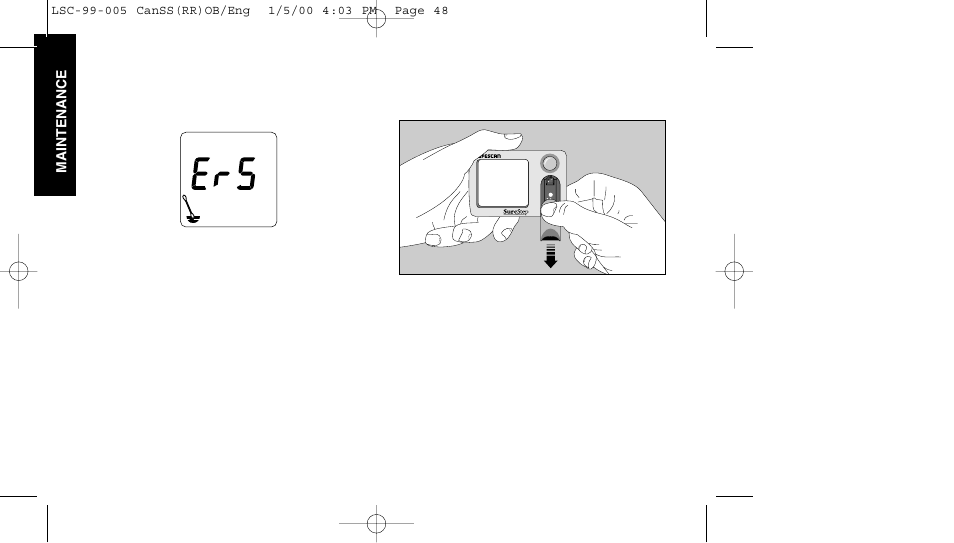 Lifescan SureStep User Manual | Page 59 / 90
