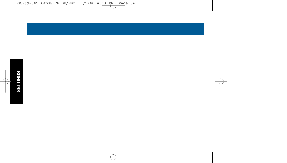 Lifescan SureStep User Manual | Page 65 / 90