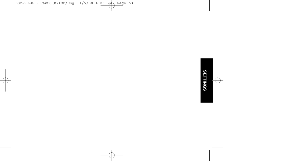 Lifescan SureStep User Manual | Page 74 / 90