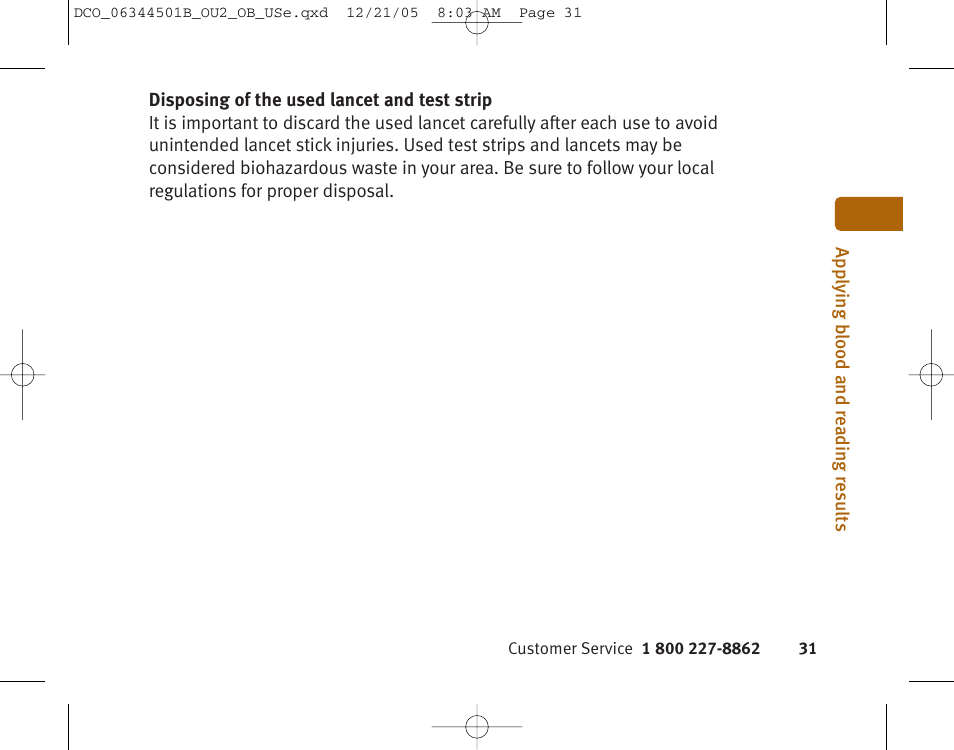 Lifescan Ultra 2 User Manual | Page 37 / 74