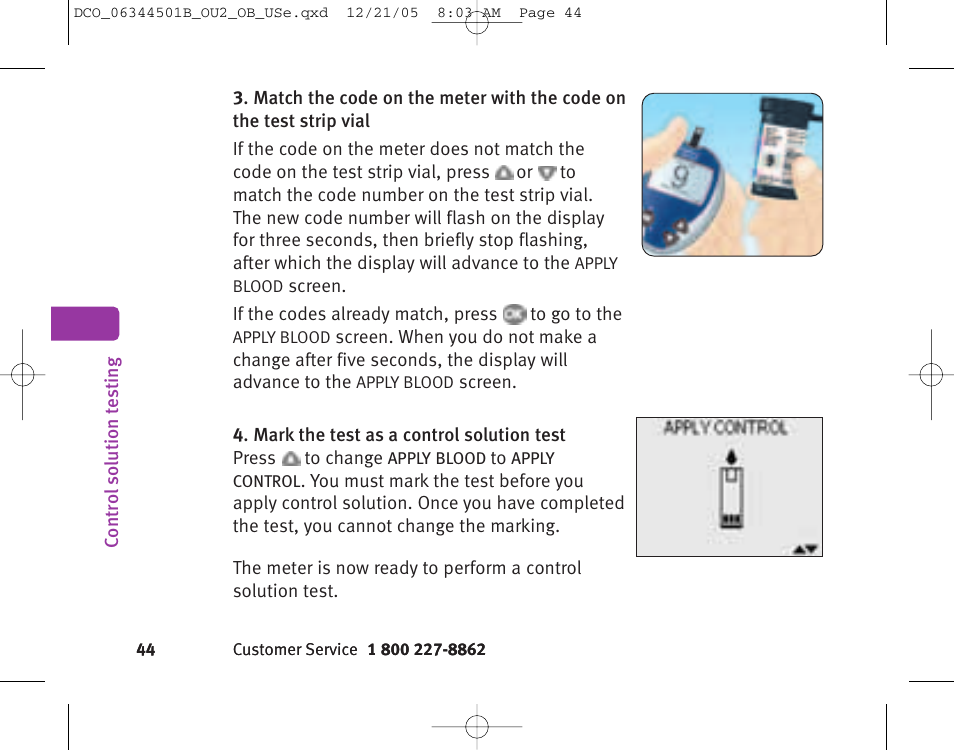 Lifescan Ultra 2 User Manual | Page 50 / 74