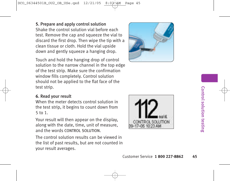 Lifescan Ultra 2 User Manual | Page 51 / 74