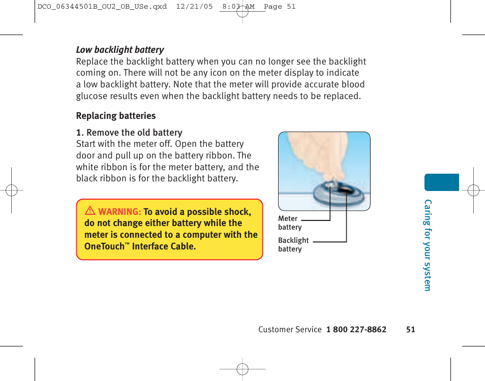 Lifescan Ultra 2 User Manual | Page 57 / 74