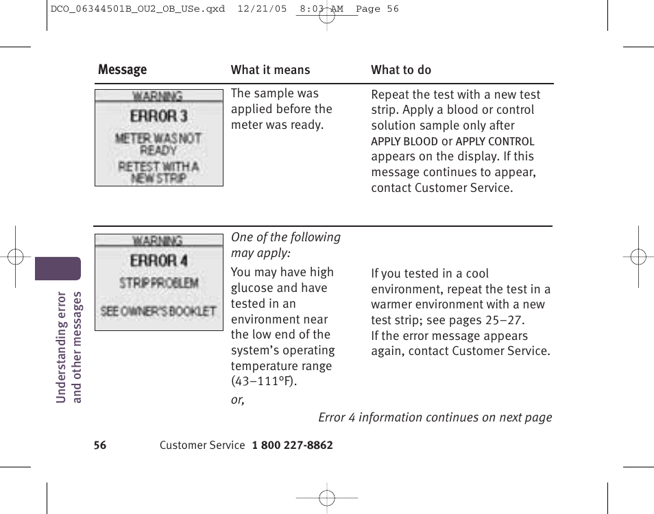 Lifescan Ultra 2 User Manual | Page 62 / 74