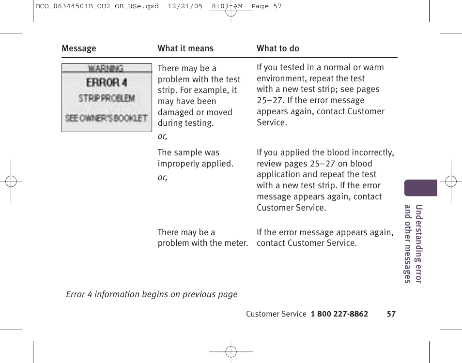 Lifescan Ultra 2 User Manual | Page 63 / 74