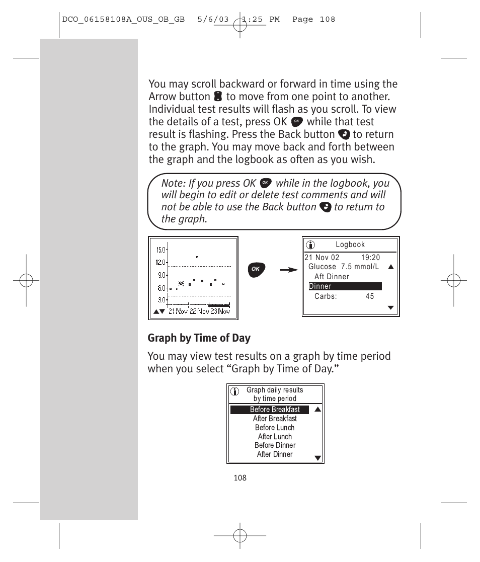 Lifescan UltraSmart User Manual | Page 117 / 134